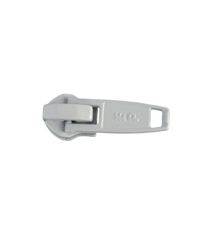 Standard slider • Light grey • n°30 for spiral zip 5mm (n°4)